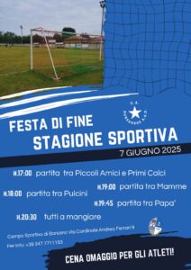 Festa di fine stagione sportiva 2025