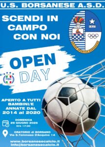 Open Day 29 giugno 2025