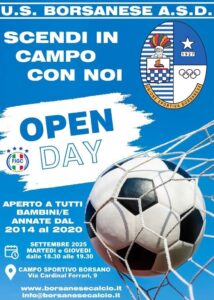 Open Day Borsanese settembre 2025